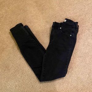 Madewell Black Skinny Jeans